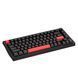Клавіатура механічна Lemokey X4 84Key, Keychron Brown, USB-A, QMK/VIA, EN/UKR, Red led, чорний X4-A3-UA фото 9