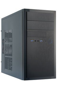 Корпус CHIEFTEC Elox HT-01B, без БП, 2xUSB3.1, VGA 340мм, mATX, черный HT-01B-OP фото