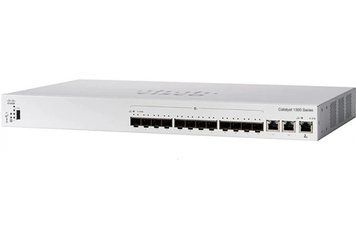 Комутатор Cisco Catalyst 1300 12xSFP+, 2x10GE Shared C1300-12XS фото