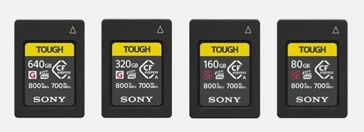 Карта памяти Sony CFexpress Type A 640GB R800/W700 Tough CEAG640T.SYM фото