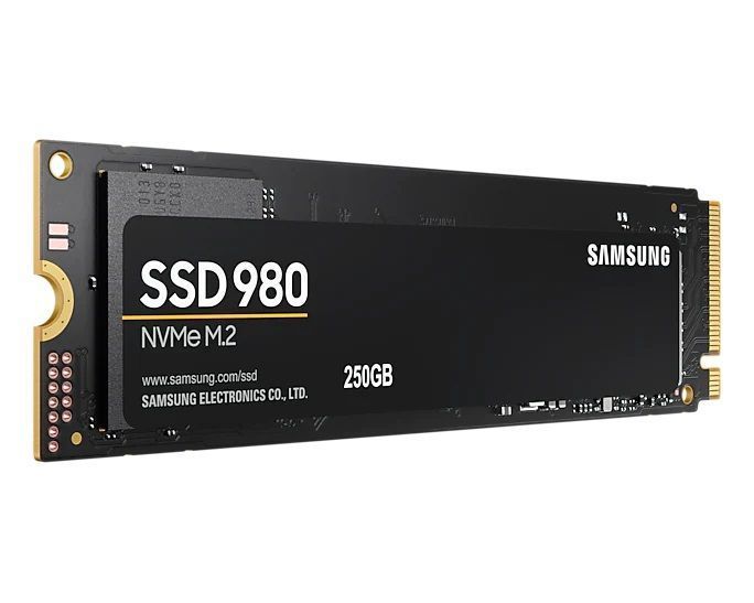 Накопичувач SSD Samsung M.2 250GB PCIe 3.0 980 MZ-V8V250BW фото