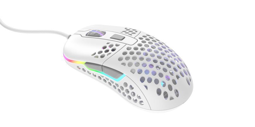 Миша Xtrfy M42, USB-A, RGB, білий XG-M42-RGB-WHITE фото