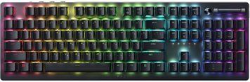 Клавіатура механічна Razer DeathStalker V2 105key, Red Switch, USB-A, EN/RU, RGB, чорний RZ03-04500800-R3R1 фото
