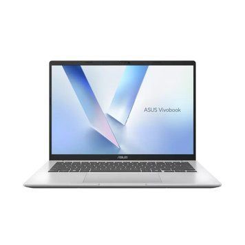 Ноутбук ASUS Vivobook 14 M1407KA-LY143 14" WUXGA IPS, AMD AI 5 330, 16GB, F512GB, UMA, NoOS, Сріблястий 90NB15H3-M006Y0 фото