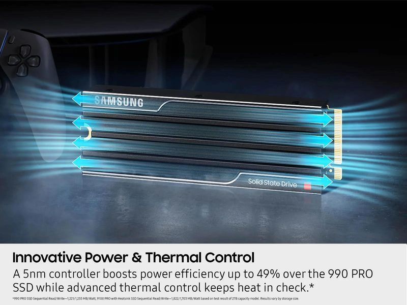 Накопитель SSD Samsung M.2 8TB PCIe 5.0 9100PRO + радіатор MZ-VAP8T0CW фото