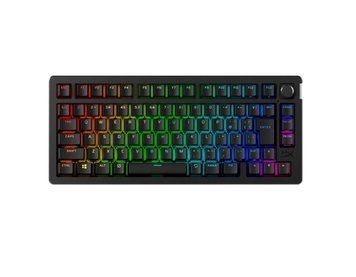 Клавіатура механічна HyperX Alloy Rise 75key, Red, USB-A/WL/BT, EN/UA, RGB, чорний 91Y91AA фото