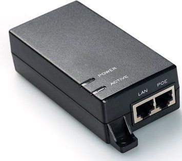 PoE-Інжектор DIGITUS PoE 802.3af, 10/100/1000 Mbps, Output max. 48V, 15.4W DN-95102-1 фото