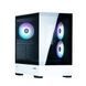 Корпус Zalman P30 без БП, 1xUSB3.0, 1xUSBType-C, 3x120мм ARGB, VGA 420мм, LCS ready, TG Side Panel, mATX, чёрный/белый P30BW фото 3