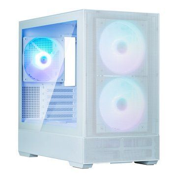 Корпус Zalman P30 AIR без БП, 1xUSB3.0, 1xUSBType-C, 3x140мм ARGB, VGA 392мм, LCS ready, TG Side Panel, mATX, белый P30AIRWHITE фото