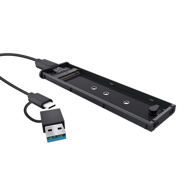 Корпус для SSD Trust Type-C/M.2, чорний 25806_TRUST фото