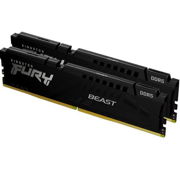 Память ПК Kingston DDR5 32GB KIT (16GBx2) 5600 FURY Beast EXPO KF556C36BBEK2-32 фото