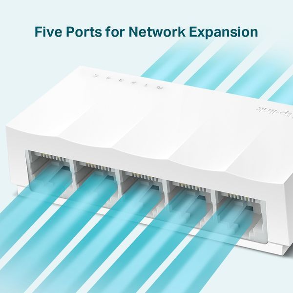 Коммутатор TP-LINK 5xFE, Неуправляемый TP-Link LS1005 LS1005 фото