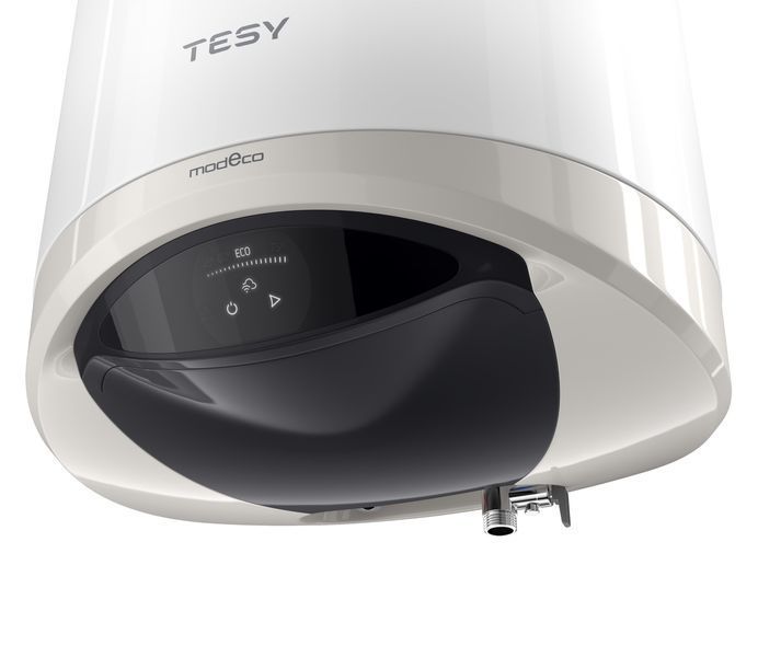 Водонагрівач електричний Tesy Modeco Cloud GCV 1204724D C22 ECW 120 л, 2.4 кВт, керамічний сухий тен, круглий, електронне керування, Wi-Fi, Болгарія, С 305085 фото