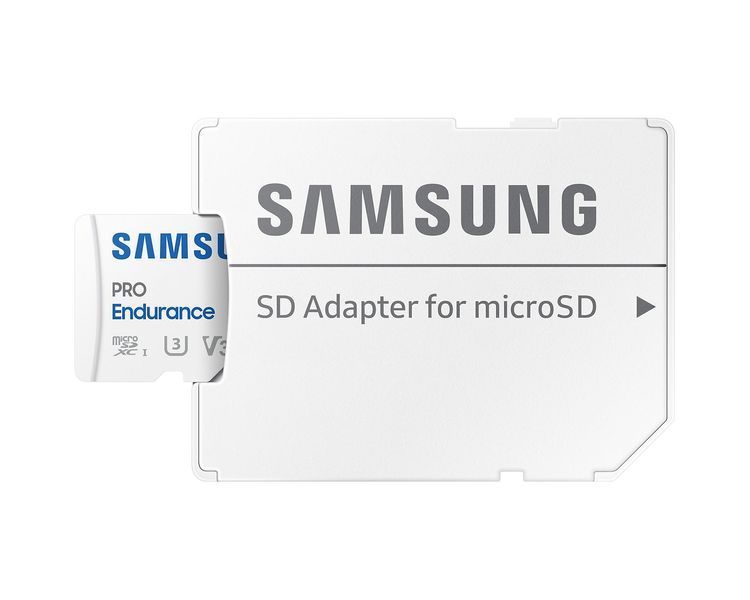 Карта пам'яті Samsung microSD 128GB C10 UHS-I R180MB/s PRO Endurance + SD MB-MJ128KA/EU фото