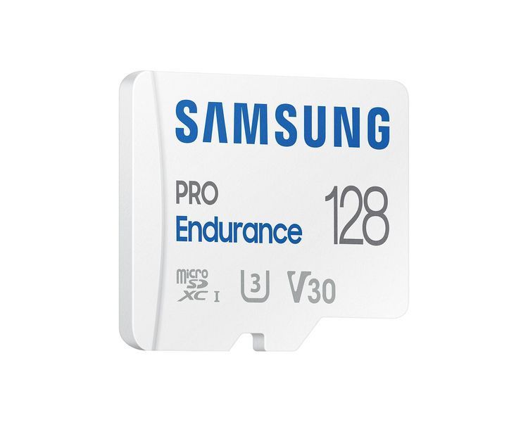 Карта пам'яті Samsung microSD 128GB C10 UHS-I R180MB/s PRO Endurance + SD MB-MJ128KA/EU фото
