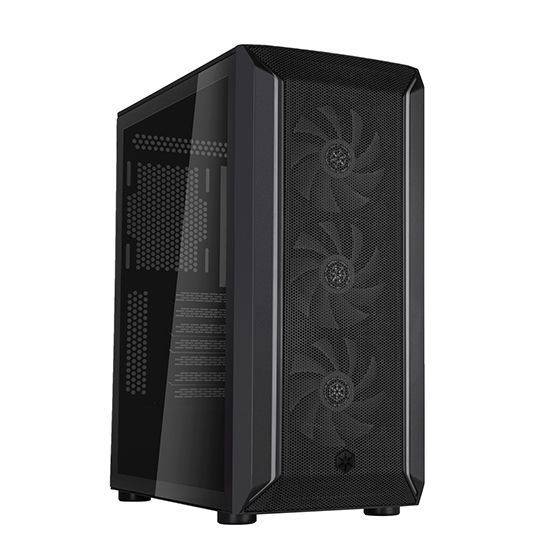 Корпус SilverStone Fara FA511Z-BG без БП 2xUSB3.0 3x120мм ARGB VGA 360мм LCS ready TG Side Panel ATX чёрный SST-FA511Z-BG фото