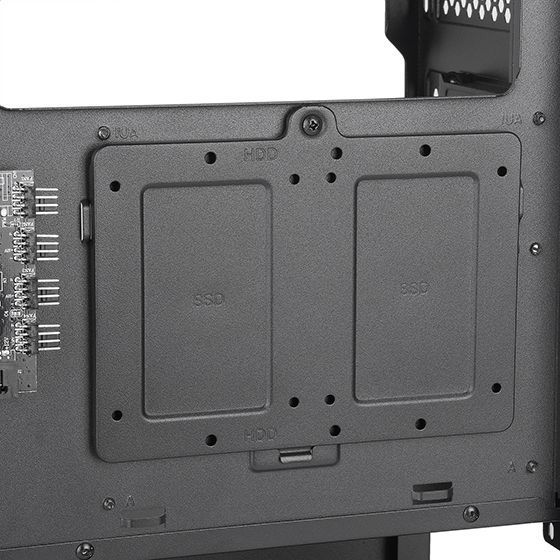 Корпус SilverStone Fara FA511Z-BG без БП 2xUSB3.0 3x120мм ARGB VGA 360мм LCS ready TG Side Panel ATX чёрный SST-FA511Z-BG фото