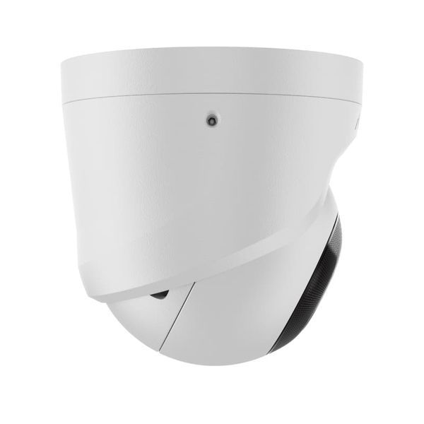 IP-Камера дротова Ajax TurretCam, 5мп, 2.8мм, Poe, True WDR, IP 65, ІЧ 35м, аудіо, кут огляду 100&deg; до 110&deg;, купольна, біла 000039304 фото