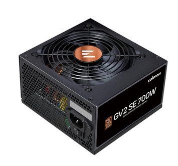 Блок живлення Zalman GV2SE (700W) 88%, 80+ Bronze, 120мм, 1xMB 24pin(20+4), 1xCPU(4+4 pin + 8pin), 4xMolex, 6xSATA, 4xPCIe 8pin(6+2) ZM700-GV2SE фото