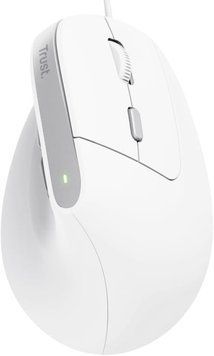 Миша Trust Bayo 2 Ergonomic, USB-A, біла 25397_TRUST фото