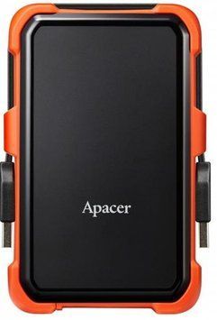 Портативний жорсткий диск Apacer 1TB USB 3.2 Gen1 AC630 IP55 Чорний AP1TBAC630T-1 фото