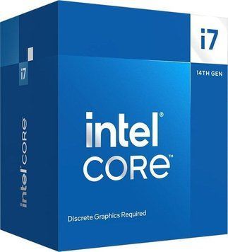 ЦПУ Intel Core i7-14700F 20C/28T 2.1GHz 33Mb LGA1700 65W w/o graphics Box BX8071514700F фото