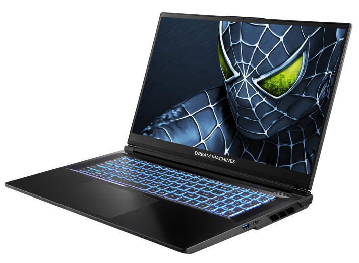 Ноутбук Dream Machines RG5050-17 17.3FHD IPS, Intel i9-14900HX, 32GB, F2TB, NVD5050-8, DOS, чорний RG5050-17UA25 фото