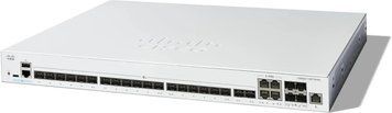 Комутатор Cisco Catalyst 1300 24x10GE SFP+, 4x10GE Shared C1300-24XS фото