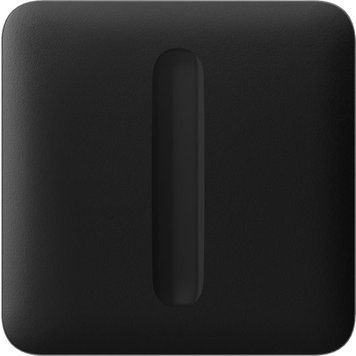 Кнопка для одноклавишного выключателя диммера Ajax SoloButton Dimmer 1-gang 2-way for LightSwitch, Jeweler, беспроводной, черный 000051257 фото