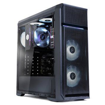 Корпус Zalman N5 OF без БП 1xUSB3.0, 2xUSB2.0 3x120мм white LED VGA 365мм LCS ready Acrylic Side Panel ATX чёрный N5OF фото