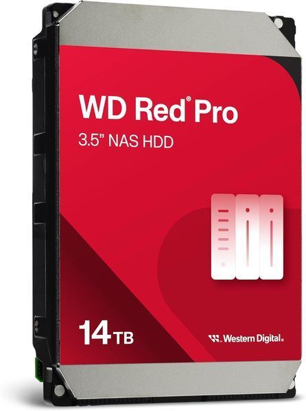 Жорсткий диск WD 14TB 3.5" 7200 512MB SATA Red Pro NAS WD142KFGX фото