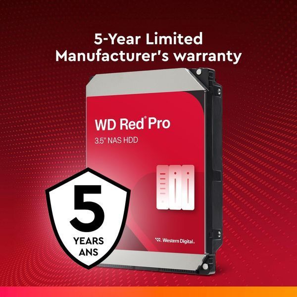 Жорсткий диск WD 14TB 3.5" 7200 512MB SATA Red Pro NAS WD142KFGX фото
