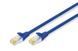 Патч-корд DIGITUS CAT 6a S-FTP, 1м, AWG 26/7, Cu, LSZH, синій DK-1644-A-010/B фото 1
