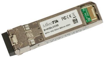 Трансивер MikroTik SFP+, 1x10GBaseSR, MM, 300м, LC MikroTiK S+85DLC03D S+85DLC03D фото