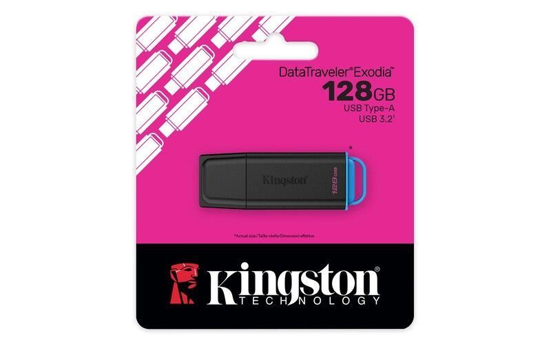 Накопитель Kingston 128GB USB 3.2 Type-A Gen1 DT Exodia DTXG2/128GB фото