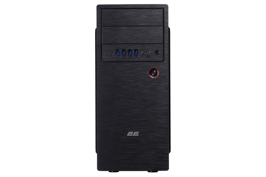 Корпус 2E Alfa E1802 без БЖ 4xUSB3.0, VGA 320мм, ATX, чорний 2E-E1802 фото