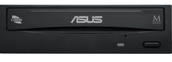 Привід оптичний внутрішній ASUS X Multi DRW-24D5MT DVD+-R/RW burner M-DISC SATA чорний Bulk 90DD01Y0-B10010 фото
