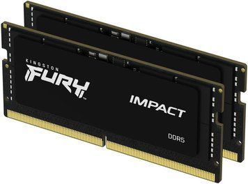 Пам'ять ноутбука Kingston DDR5 32GB KIT (16GBx2) 6000 FURY Impact XMP KF560S38IBK2-32 фото