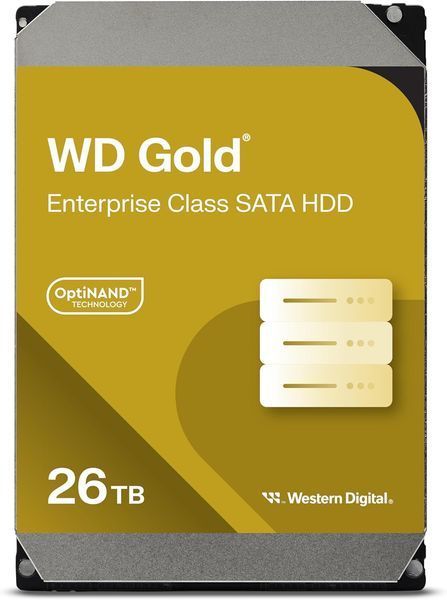 Жорсткий диск WD 26TB 3.5" 7200 512MB SATA Gold WD261KRYZ фото