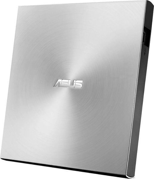 Привід оптичний портативний ASUS ZenDrive SDRW-08U7M-U DVD+-R/RW burner M-DISC USB2.0 срібний Retail Box Slim 90DD01X2-M29000 фото