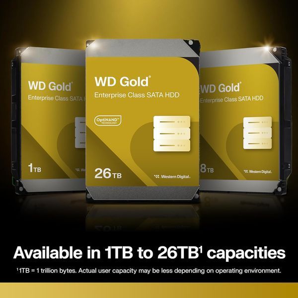 Жорсткий диск WD 26TB 3.5" 7200 512MB SATA Gold WD261KRYZ фото