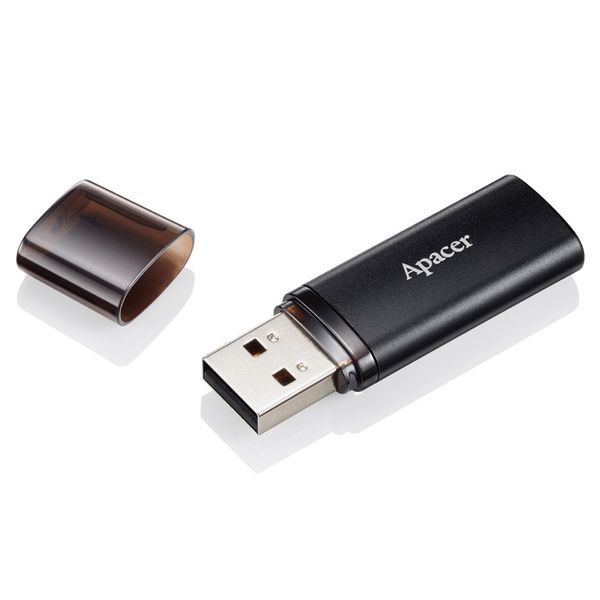 Накопичувач Apacer 64GB USB 3.2 Type-A AH25B Чорний AP64GAH25BB-1 фото