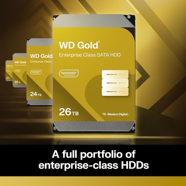 Жорсткий диск WD 26TB 3.5" 7200 512MB SATA Gold WD261KRYZ фото