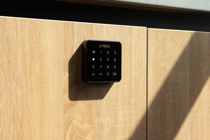 Бездротова сенсорна клавіатура U-Prox Keypad G1 Black, 1 група, бездротовий, чорний 4820261370140 фото