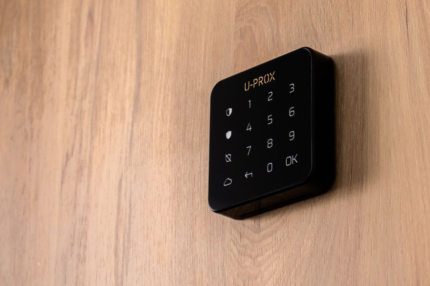 Бездротова сенсорна клавіатура U-Prox Keypad G1 Black, 1 група, бездротовий, чорний 4820261370140 фото