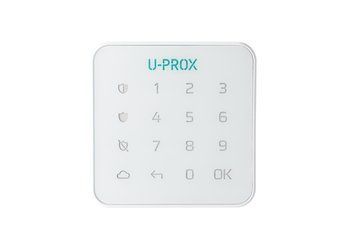 Бездротова сенсорна клавіатура U-Prox Keypad G1 White, 1 група, бездротовий, білий 4820261370133 фото