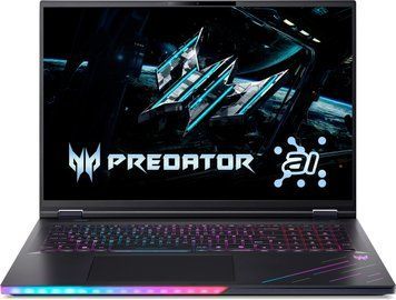Ноутбук Acer Predator Helios 18 PH18-73 18" WQXGA IPS, Intel U9-275HX, 64GB, F2TB, NVD5080-16, Win11P NH.QVYEU.008 фото