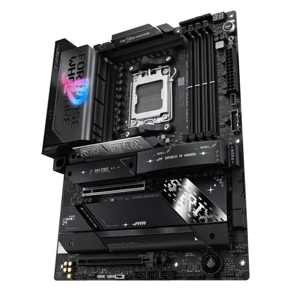 Материнcька плата ASUS ROG STRIX X870E-E GAMING WIFI sAM5 X870E 4xDDR5 M.2 HDMI WiFi BT ATX 90MB1IB0-M0EAY0 фото