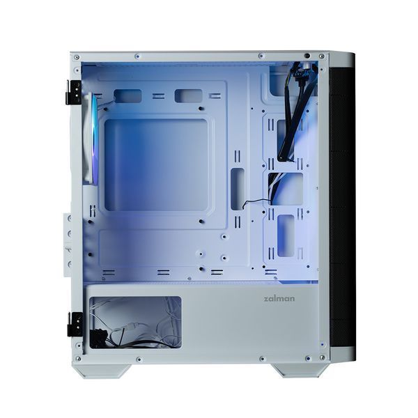 Корпус Zalman M4 без БЖ, 2xUSB3.0, 1xUSB2.0, 4x120мм ARGB, VGA 320мм, LCS ready, TG Side Window, mATX, білий M4WHITE фото