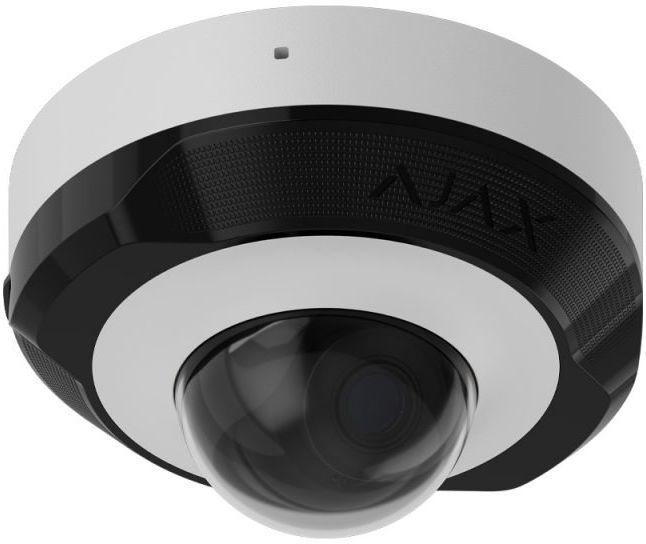 IP-Камера проводная Ajax DomeCam Mini, 8мп, 4мм, Poe, True WDR, IP 65, ИК 30м, аудио, угол обзора 75&deg;до 85&deg;, мини купольная, белая 000039329 фото